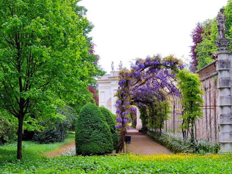 Il parco di Villa Pisani