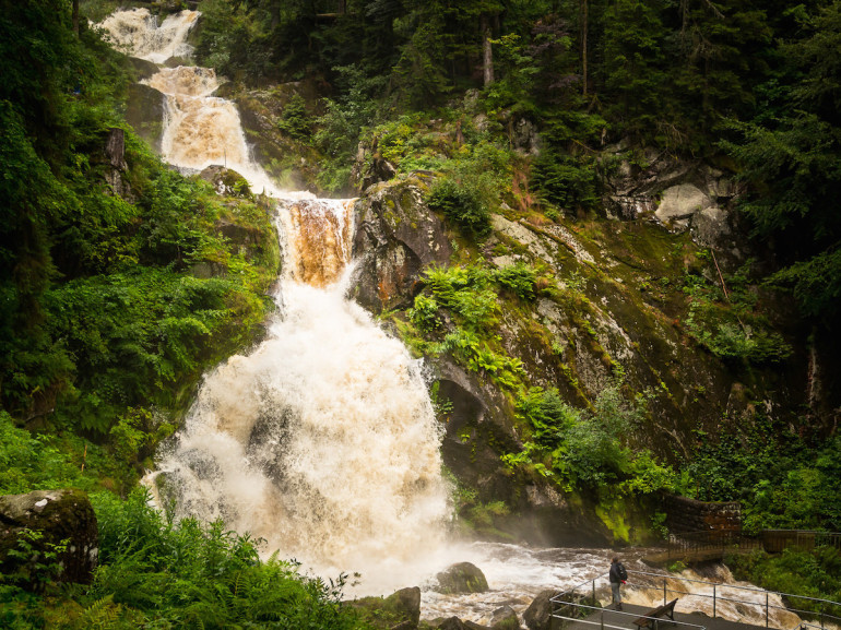 Wasserfälle von  Triberg