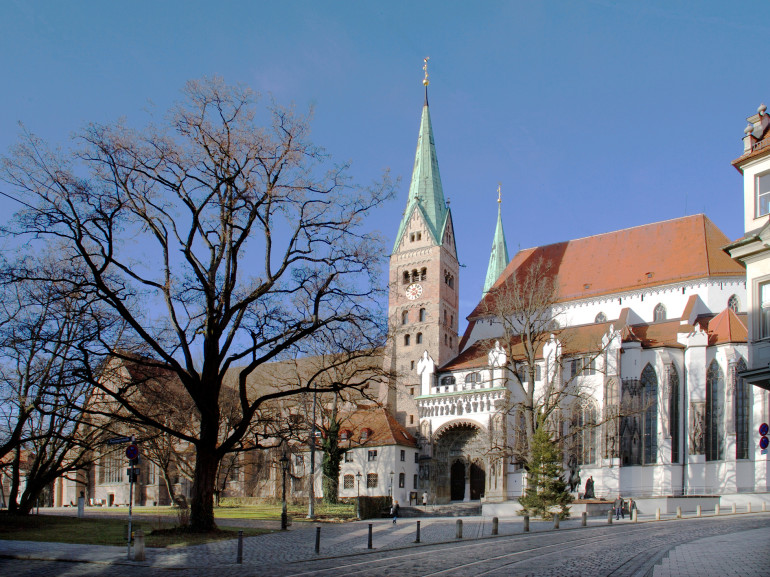 Il duomo di Augsburg, foto via Wikipedia