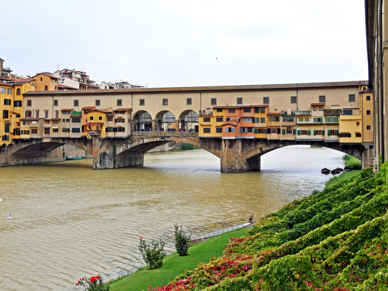 The old Bridge of Florence