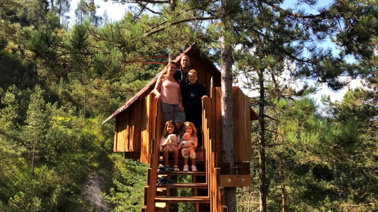 Tree Village Green Camping In Claut Pordenone Friuli