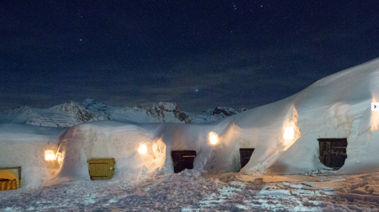 Igloo Village Blacksheep Chamrousse Green Tourist Village In Chamrousse Isere Rhone Alpes Fr
