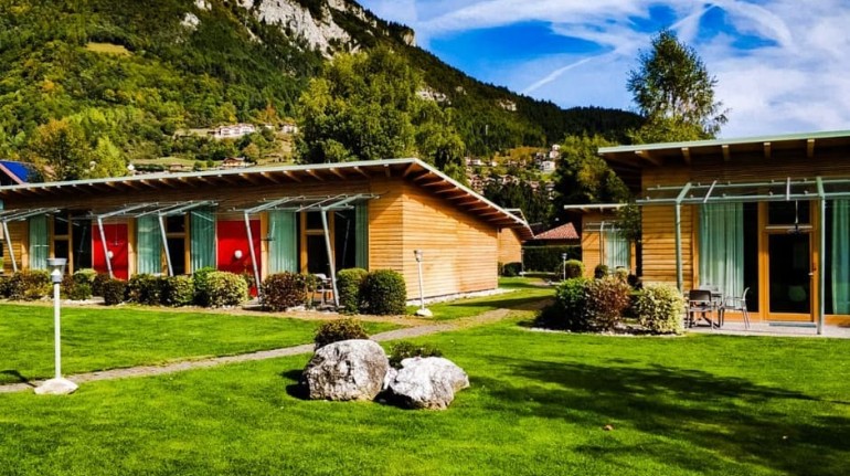 Wallpaper Camping Spiaggia Green Camping In Molveno Trentino Trentino For Android Free