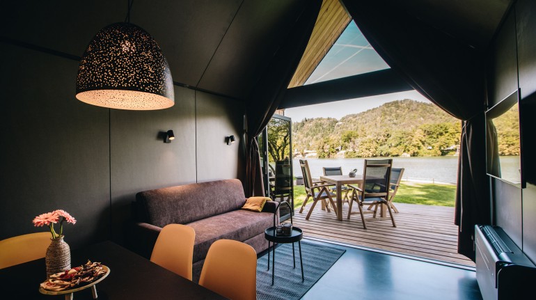 chocolate village by the river green glamping in maribor slovenia administrative unit maribor si